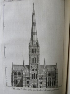 Photo of A Description Of That Admirable Structure, The Cathedral Church Of Salisbury With The Chapels, Monuments, Grave-Stones, And Their Inscriptions. To Which Is Prefixed, An Account Of Old Sarum. Illustrated With Copper-Plates. by PRICE, Francis.