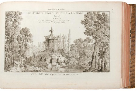 Photo of Les Jardins Anglo-Chinois. by LE ROUGE, George Louis (publisher).