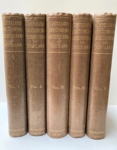 Photo of The Castellated And Domestic Architecture Of Scotland From The Twelfth To The Eighteenth Century. by MACGIBBON, David and Thomas ROSS.