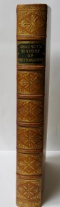 Photo of The Historical Antiquities Of Hertfordshire: With The Original of Counties, Hundreds or Wapentakes, Boroughs, Corporations, Towns, Parishes, Villages, and Hamlets; The Foundation and Origin of Monasteries, Churches, Advowsons, Tythes, Rectories, Impropriations and Vicarages, in General; Describing Those of this County in Particular: As also the Several Honors, Mannors, Castles, Seats, and Parks of the Nobility and Gentry; And the Succession of the Lords of each Manor therein. ... Illustrated with a large Map of the County; a Prospect of Hertford; the Ichnography of St. Albans and Hitchin; And many Sculptures of the principal Edifies and Monuments. by CHAUNCY, Henry.