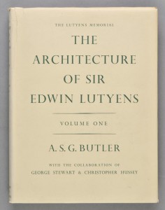 Photo of The Lutyens Memorial. The Architecture Of Sir Edwin Lutyens. Volume I: Country Houses. Volume II: Gardens: Lay-Outs And Town-Planning: Bridges: Imperial Dehli: Johannesburg Art Gallery: The Washington Embassy: University Buildings. Volume III:Town and Public Buildings: Memorials: The Metropolitan Cathedral, Liverpool. *With* The Life Of Sir Edwin Lutyens. by BUTLER, A.S.G. With The Collaboration Of George STEWART & Christopher HUSSEY.